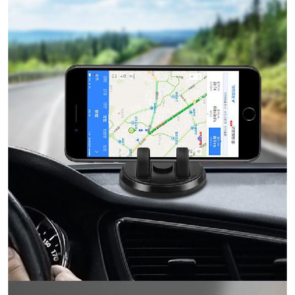 360 Graden Draaibare Auto Telefoonhouder Plakt Op Dashboard Siliconen Beugel Telefoonstandaard Auto Dashboard GPS Stabiele Telefoonhouders