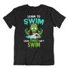 Zombies Swim Tshirt Pun Joke T Shirt Frik Design Tee