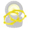 Tire Mounting Rubber Band Tool Accessories for RC 1 8 Off  Road Vehicles 1 10 Short Haul Trucks(Yellow )