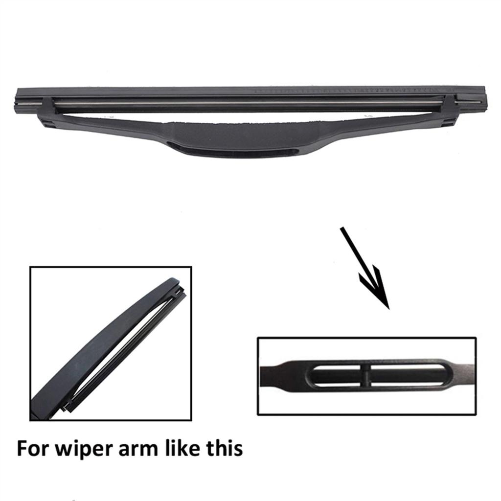 Car Wiper Compatible With Citroen For C4 DS5 SD5 Coupe 3 Door 7" Rear