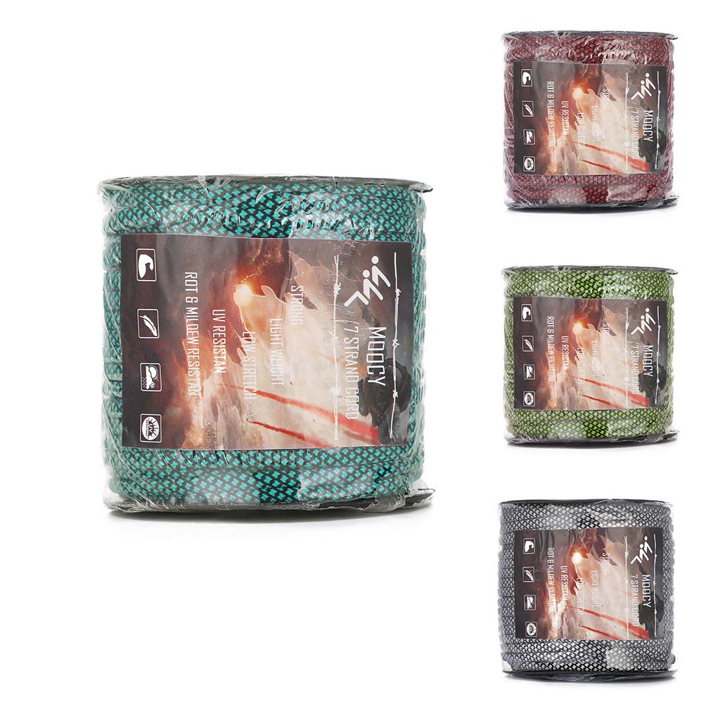 164ft Paracord 7 Strand Core 4MM Outdoor Camping Rope Parachute Cord Lanyard