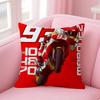 Personalized Pillow Dust Cover Bedroom Kids Party Decoration Pillowcase Birthday Children Gift MMarc racing driver Marquez 93