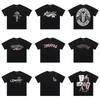 Unisex Streetwear Oversized Graphic Tee Cotton Print T-Shirt Casual Loose Fit Youth Fashion