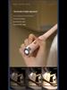 Foldable Double Head USB-Charged LED Neck Reading Lamp with Three Colors