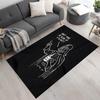 Star Wars Floor Rug Office Rug Design for Balcony Living Rooms Bedrooms Playrooms Anti-slip Rug Office Home Decor Wedding Party Gift