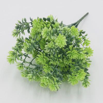 28 Heads Succulents Artificial Plants Fall Fake Leaves Plastic Plants for Garden Wedding Decoration