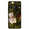 Christmas Cover For Xiaomi 15T 5G Case Black Silicone Cases TPU Santa Claus Christmas Tree Cover Cartoon Deer For Mi 15T 5G 15 T
