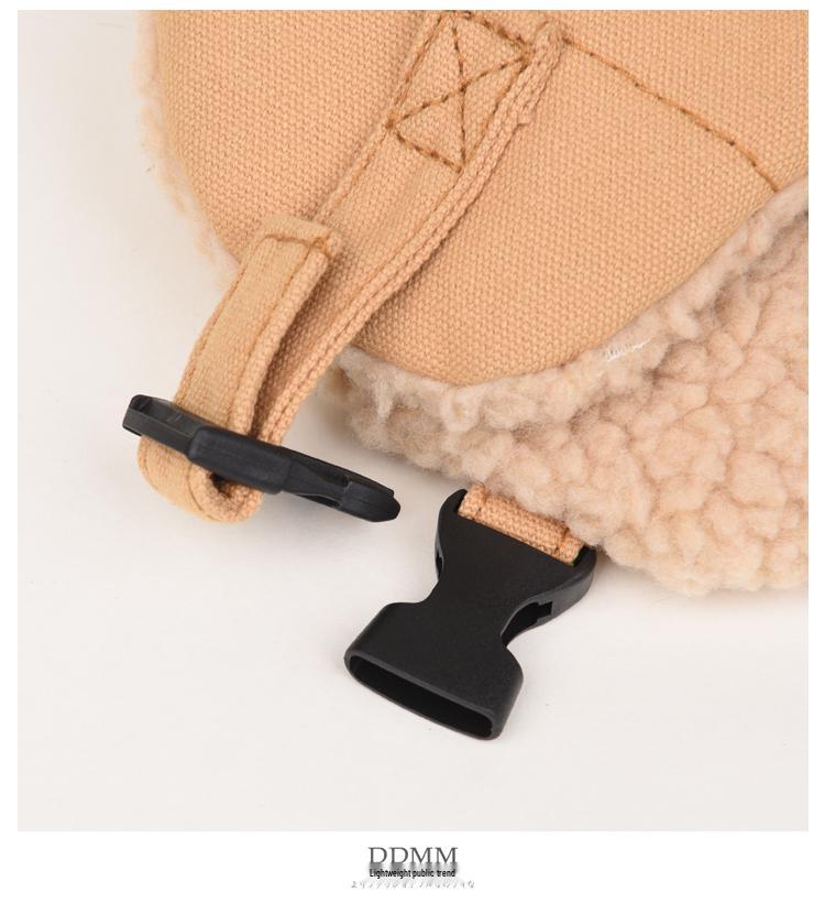 Unisex Winter Cycling Ear Protection Warm Cotton Hat
