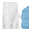 Replacement Accessories Kit For MAMNV BR111 BR111 Robot Vacuum Cleaner With Filters Mops Side Brushes Cleaning Tools Parts