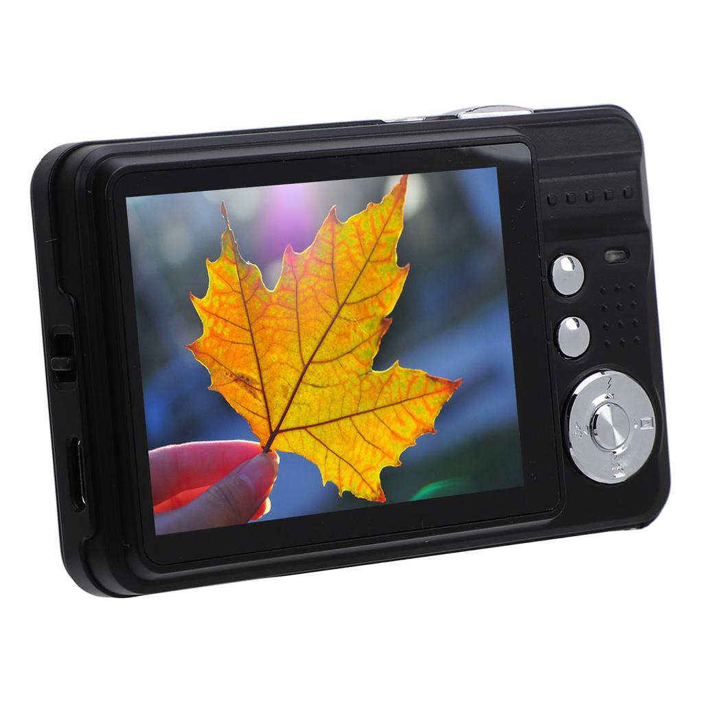 Digital Camera 48MP 4K 8x Zoom 20 Filters 2.7 Inch Screen Anti Shaking Rechargeable Portable Compact Camera for Kids Students