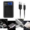 Rapid LP-E6 LCD USB Battery Charger for  EOS 5D Mark II, EOS 5D Mark III Camera Stay Powered for Travel