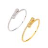 Wave Bracelet Fashionable Light Luxury Pyramid Bracelet Women's Irregular Design Ring