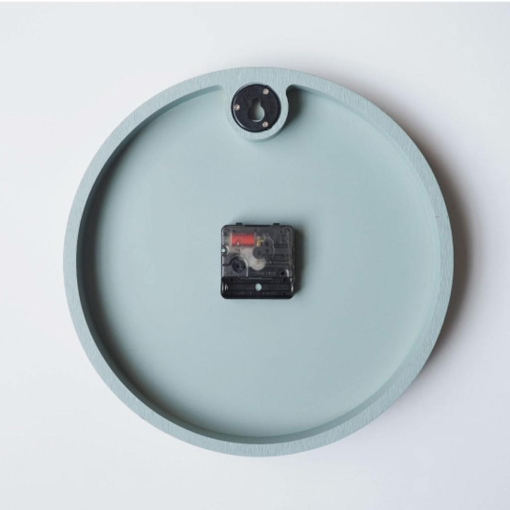 Interform Wall Clock Jarvi Turquoise Blue Gold Sweep Movement Diameter 29cm CL-4343