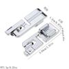 Adjustable Multi-Functional Sewing Machine Presser Foot Set with Fabric Strip, Imitation Synchronous, and Overlocking Features