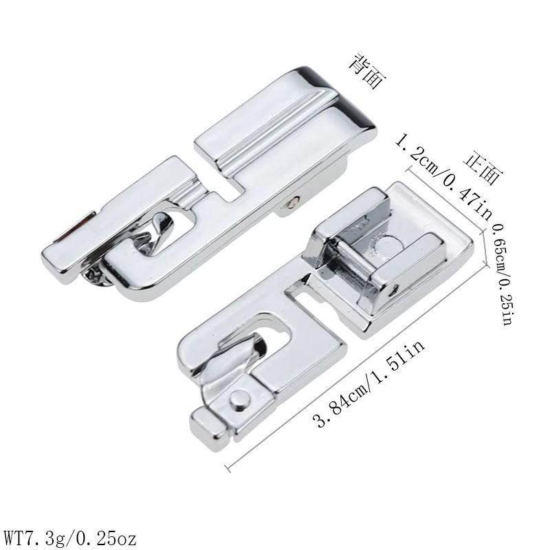 Adjustable Multi-Functional Sewing Machine Presser Foot Set with Fabric Strip, Imitation Synchronous, and Overlocking Features