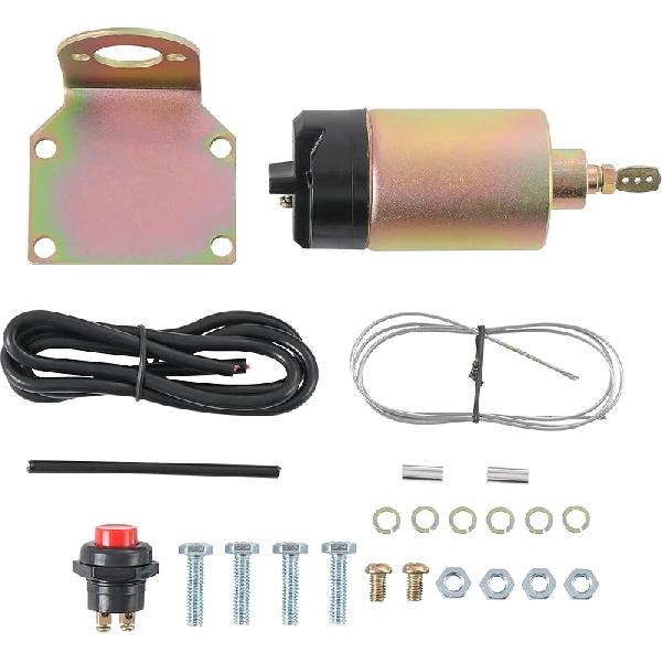 JDMSPEED 60 Pound Shaved Door Handle Trunk Solenoid Popper Kit Street Rod Design to Pop Open The Toughest Doors, Hoods and Trunks 60lb 60lb