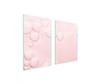 GLAS-SCHUTZPLATTE FÜR DIE KÜCHE 65x52 ROSA