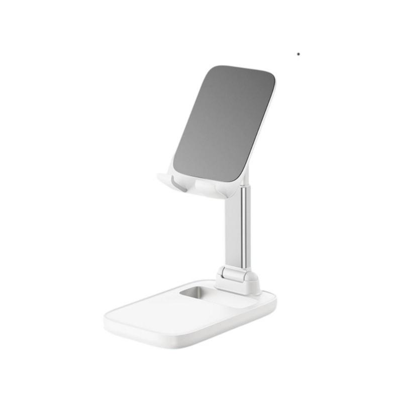 Phone Holder Universal Angle Adjustable Stand for Phone Tablet Tabletop Folding Support Cradle for Live Watching Video