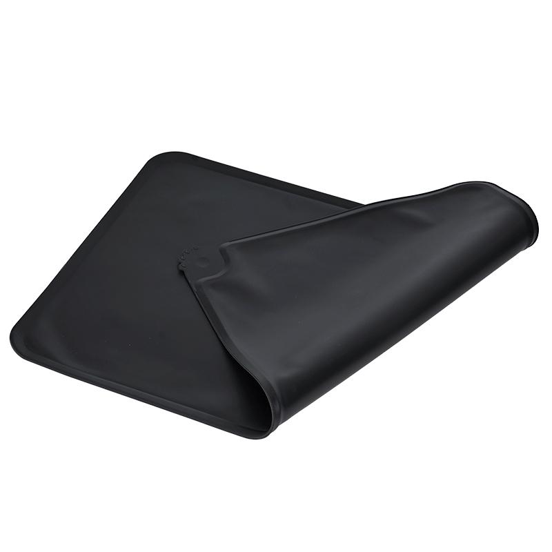 Waterproof Pet Food Pad Pet Mat Dog Cat Solid Color Silicone Non-Stick Pet Bowl Drinking Mat Dog Feeding Placemat Easy Washing