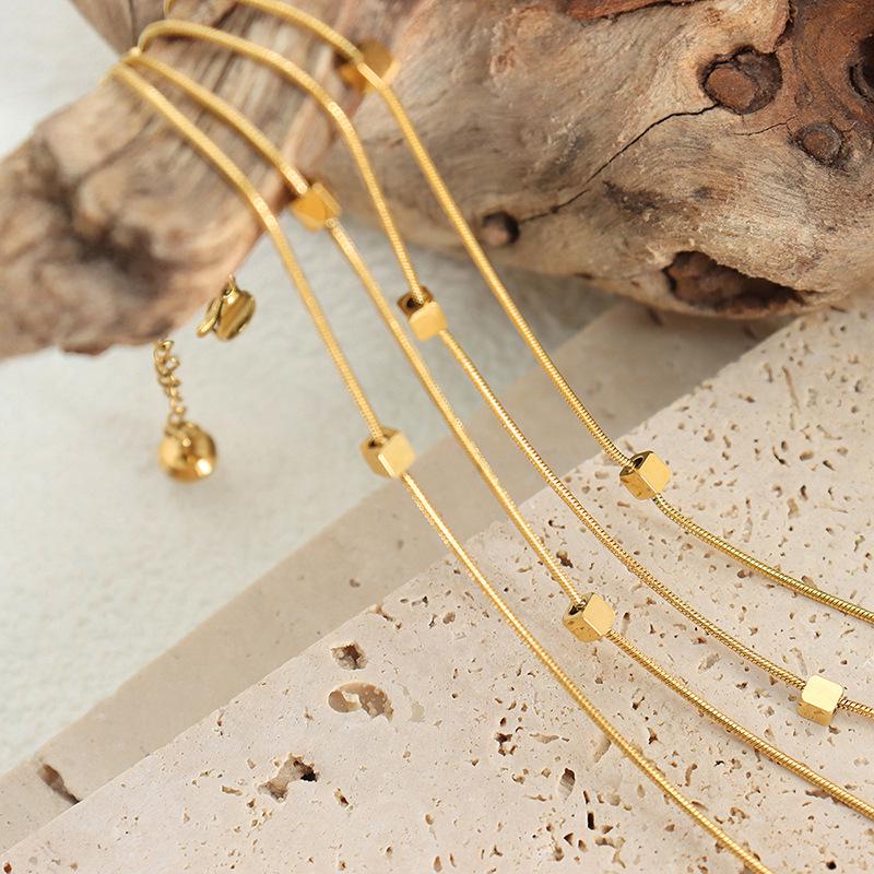 Elegant Non-Fading Anklet: Luxury Fashion for Women – Trendy, Dreamy Summer Foot Chain