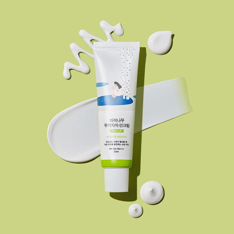 ROUND LAB Birch Juice Moisturizing Mild-Up Sun Cream SPF 50+ PA++++ 50ml