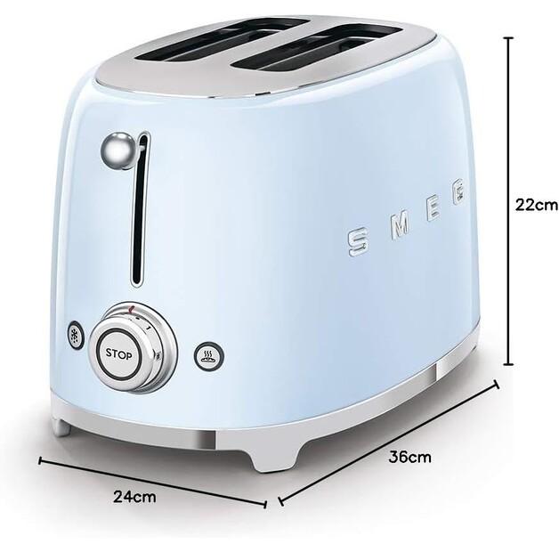 Toaster Smeg TSF01PBEU