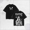 83. Gewaschenes T-Shirt Anime Vagabond Miyamoto Musashi Gewaschene Kleidung Große Größen Unisex Partnerkleidung Streetwear Trendiges T-Shirt Übergröße