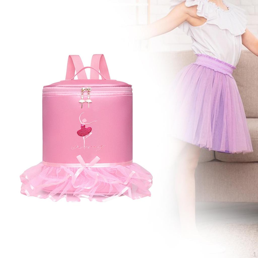 Ballet Dance Bag Portable Lightweight for Latin Dancing Gymnastics Sports