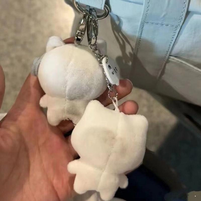 Stuffed Animals Plush Cute Cat Backpack Pendant Doll Girl Heart Super Cute Keychain Brithday Gift For Best Friend Or Children