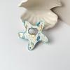 3D Beach Starfish Fridge Magnet Five Pointed Star Embossed Cute Nautical Decor for Office Kitchen