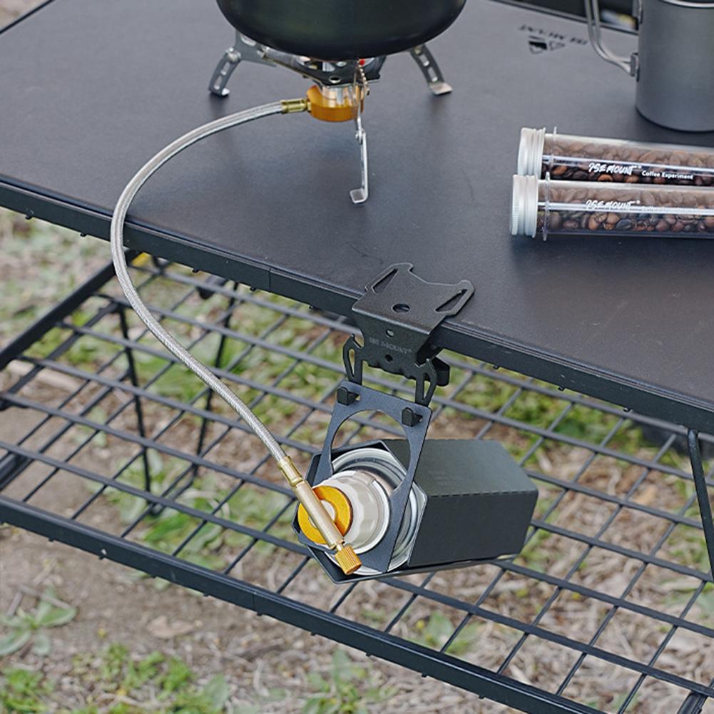 Camp Gas Canister Stand Stove Tank Hanger Hook Gas Canister Hanging Hook Camping Accessories for Travel