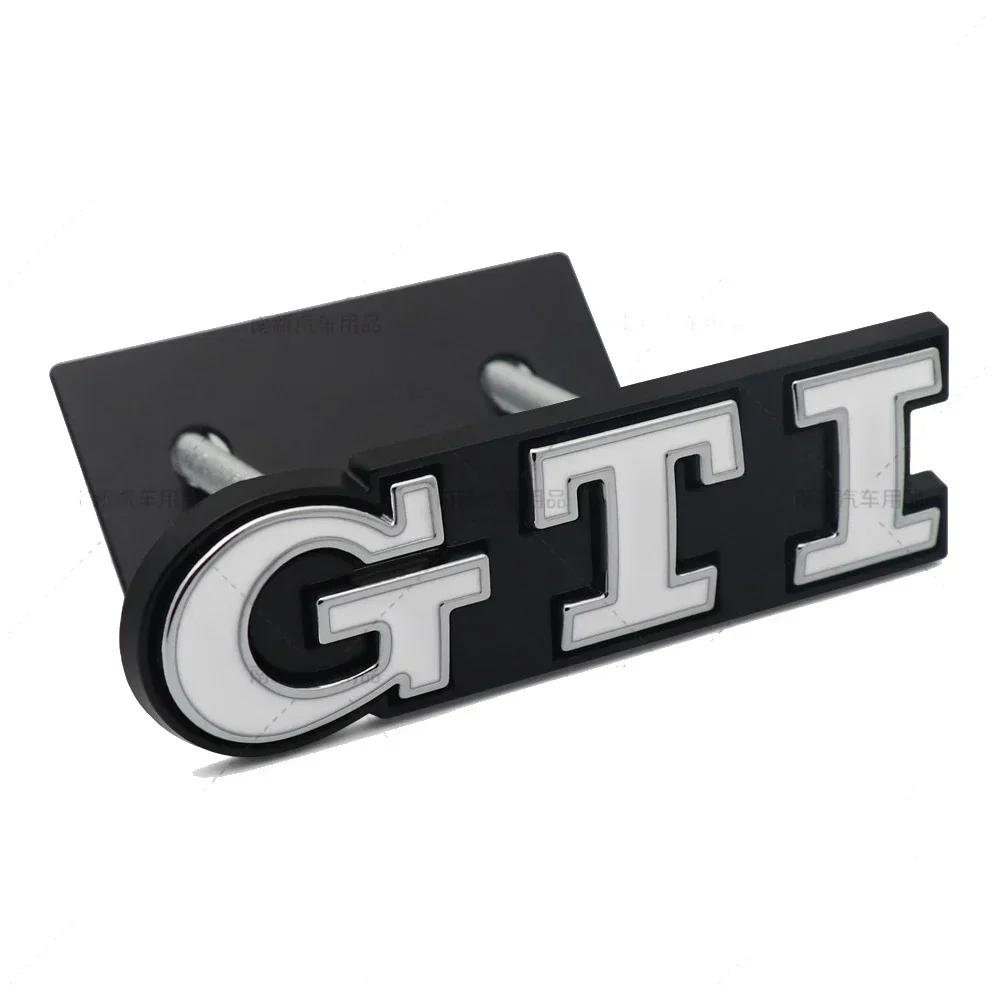 For VW VOLKSWAGEN 2026 New Metal GTI Logo Car Front Grille Emblem Badge for Volkswagen Polo Caddy Golf 4 5 6 8 Jetta Tiguan Tour