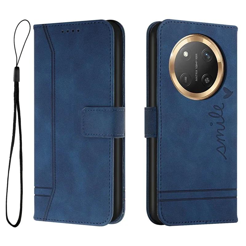 Pro pouzdro Honor Magic 7 Lite Kožené flipové pouzdro na Pro Coque Honor Magic7 lite 6Lite Magic 7 Pro 6 Pro Magnetické pouzdro peněženka na telefon