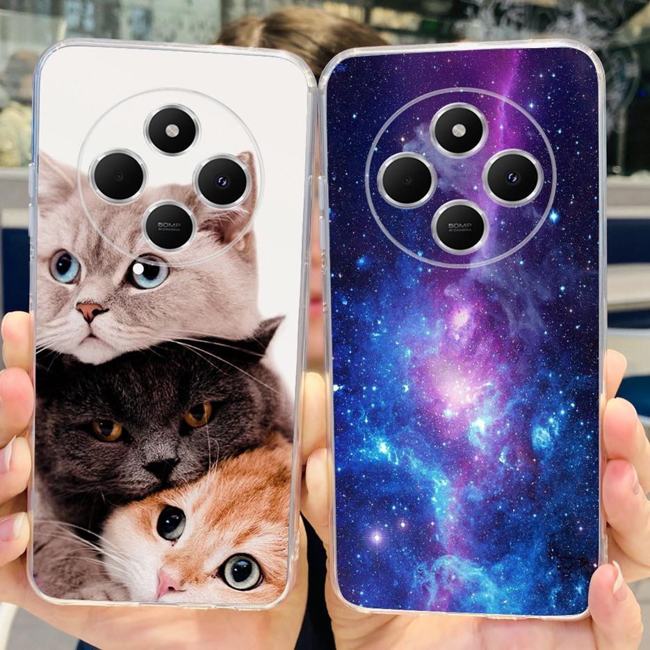 For Xiaomi Poco C75 Case Cute Cat Butterfly Painted Cover Soft Silicone Phone Case For Xiaomi Poco C75 C 75 PocoC75 Fundas Coque