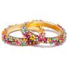 @Designer Multi Colour Combo Bangles For Womens UKD674 80% off