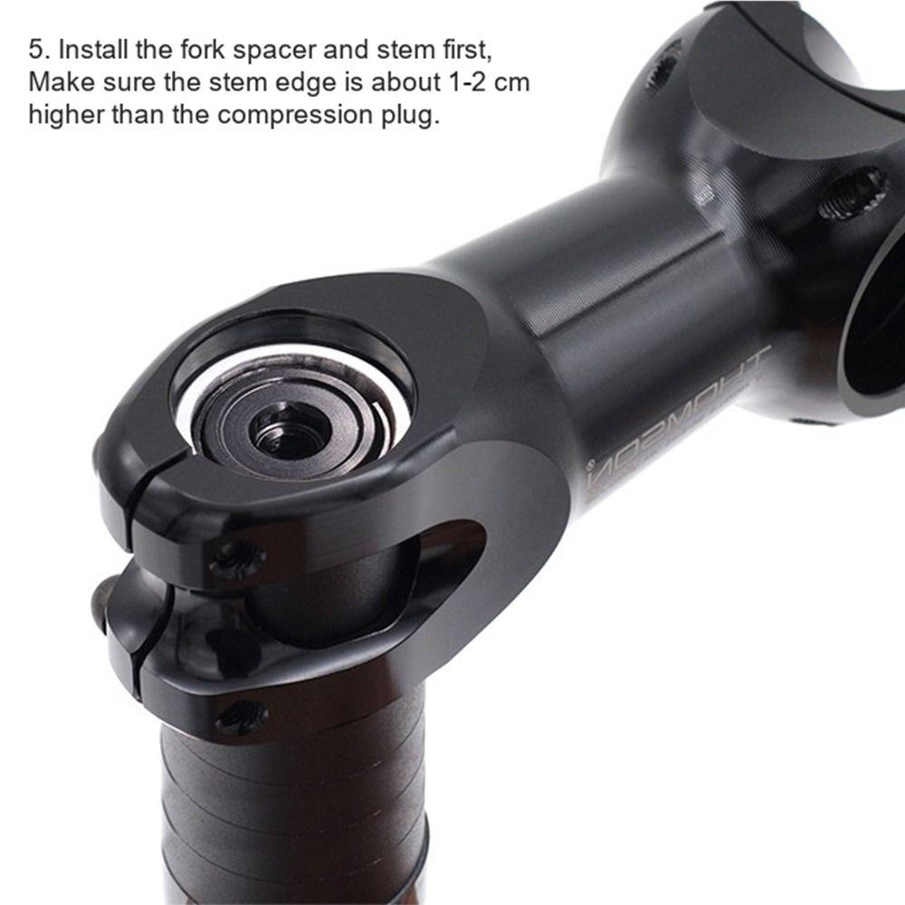 Aluminum Alloy Bicycle Fork Headset Plug Carbon Fiber Expanding Plug Universal