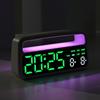 Neues Stimmungslicht Heimdekoration Uhr Multifunktionale Elektronische Uhr LED Wecker Nachttischuhr