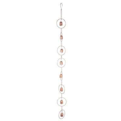 Rain Chains For Gutters Unique Wind Chimes Rain Chain Cups Divert Water And Home Display Unique Downspout Extension House And