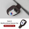 New Car Glasses Case Sun Visor Glasses Holder Sunglasses Holder For BMW M Power X1 X3 X4 X5 X6 X7 F10 F20 F30 G20 G30 F15 F