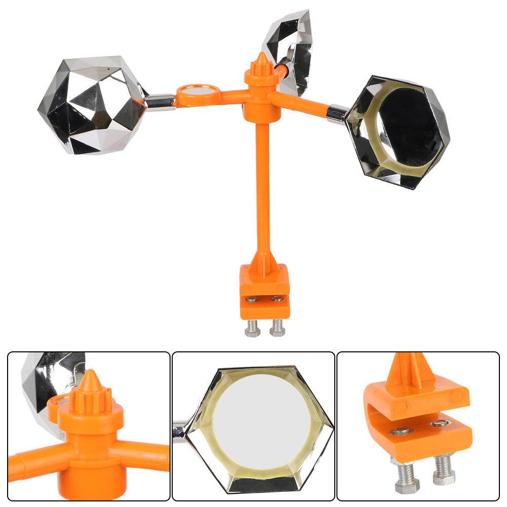 Solar Reflective 360° Bird Repeller Wind Power Voice Bird Repellent Scarer for Outdoor Garden Farm