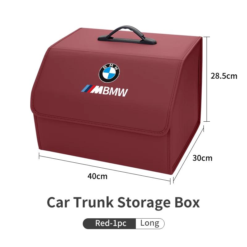 Adesivo per Auto 2025 Scatola Portaoggetti Calda per Bagagliaio Auto Grande Capacità Custodia Organizzatore Attrezzi Accessori Per BMW Motorsport X1 X3 X5 E39 E46 E
