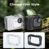 Plastic Protective Frame Cage for Insta360 GO Ultra Accessories Cage w Cold Shoe Multifunction Expansion Mounts For Go Ultra