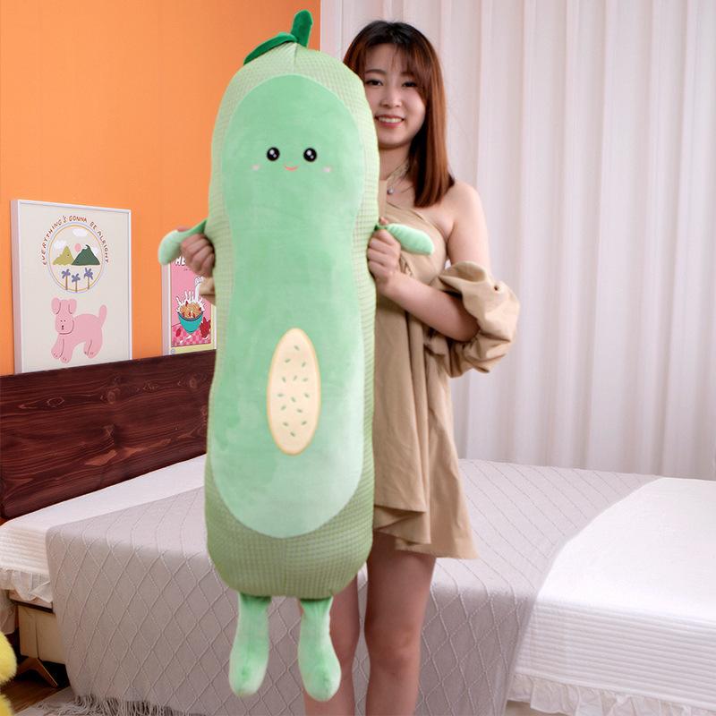 

Подушка-канталупа из ледяного шелка, длинная, для бросания. Подушка для ног для сна на боку для мальчиков и девочек, для спальни, для кровати. Подушка для беременных женщин. Прикроватная подушка. 90cm/0.65kg