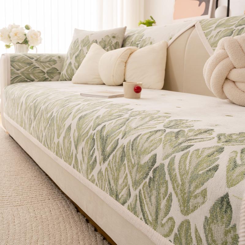 

Подушка для дивана на четыре сезона, утолщенные плюшевые чехлы-полотенца, нескользящие чехлы для дивана, коврик для дивана для гостиной, новая подушка для дивана 45X45