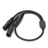 JORINDO JD6072 XLR Male To Dual XLR Male Cable YType Splitter O Adapter Line 0.5m