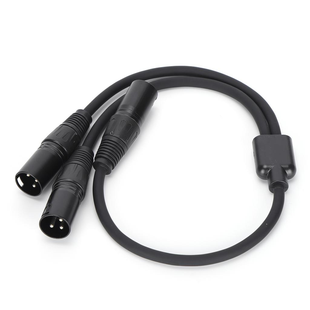 JORINDO JD6072 XLR Male To Dual XLR Male Cable YType Splitter O Adapter Line 0.5m