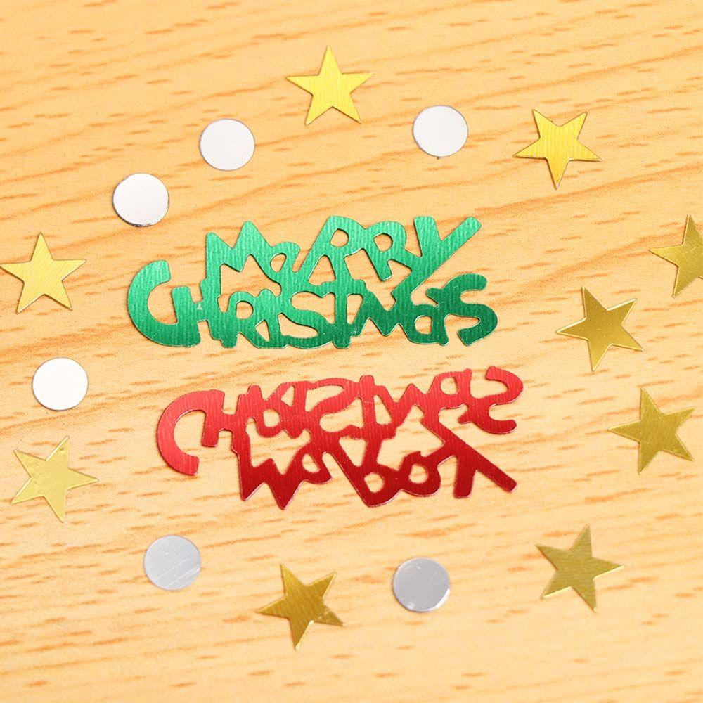 60g Craft Festival Ornament Home Tinfoil Sequins Party Supply Christmas Decoration Confetti