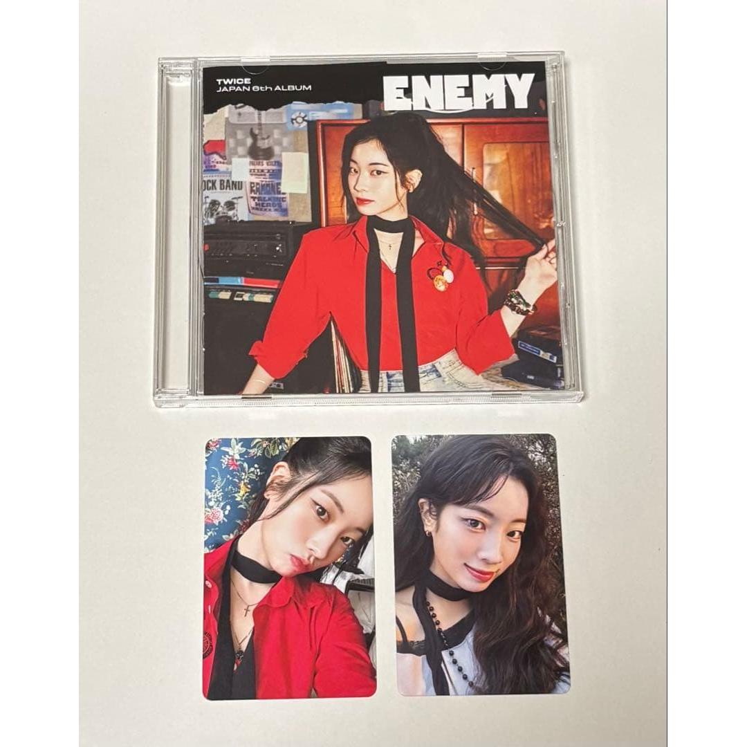 Used TWICE Dahyun CD enemy Solo Edition Photocard