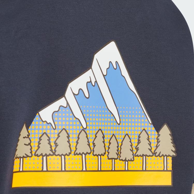 New Adidas Sweatshirt FW24 Legend Ink Children Aged 3 7 Years Old JJ4956
