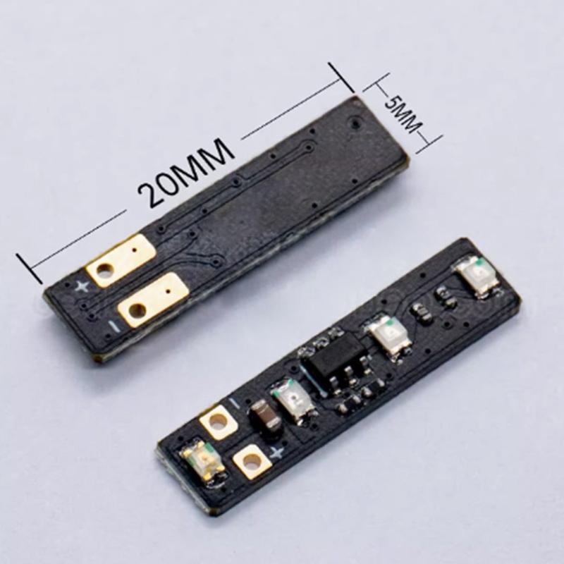 Kompakt montierter Lithium-Batterie-Leistungsmesser LED-Batteriestatusmonitor für 18650 21700 Zelle mit Spannungserkennung